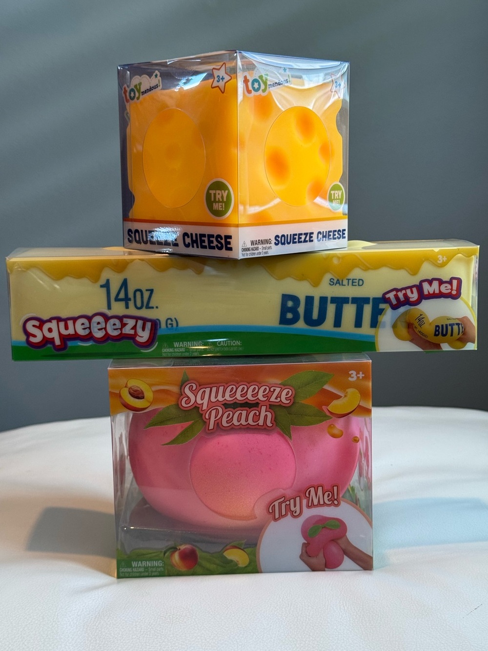 Butter Cheese Peach Sunny Days | Toymendous Squeezy Squishy Toy SHIPS TODAY!